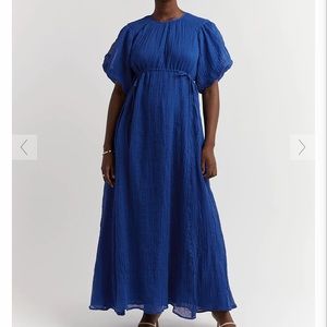 Dissh Kadi Cobalt Midi Dress NWT